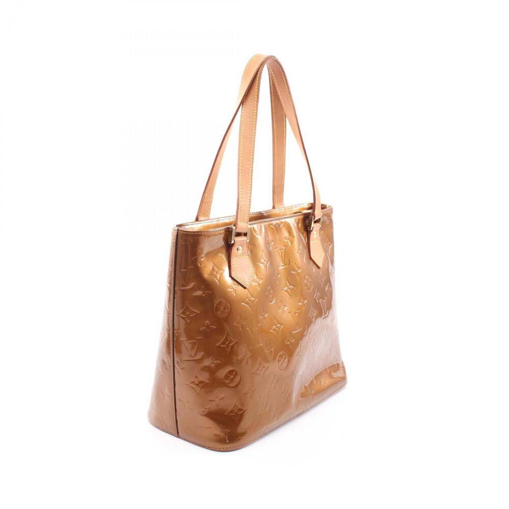 LOUIS VUITTON Brown Leather Tote Bag - Picture 2 of 10